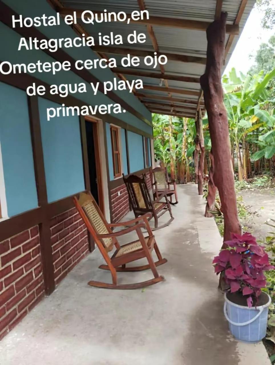 Hostel El Quino Ometepe Altagracia エクステリア 写真